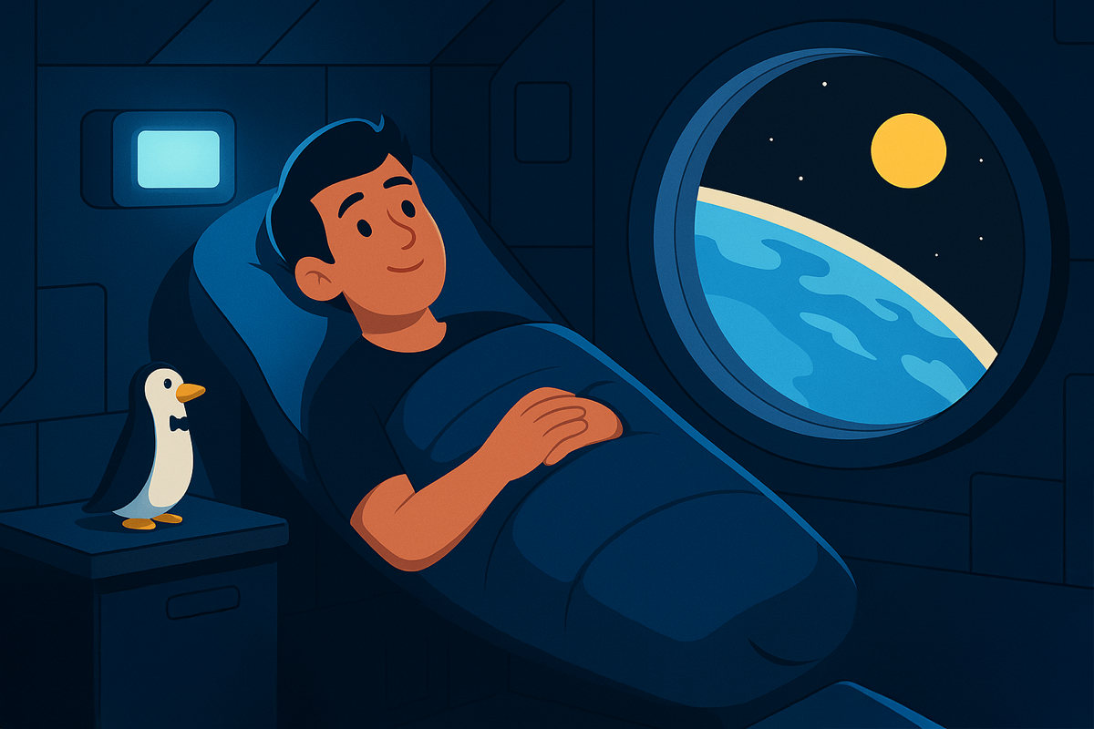 Dormir dans l’espace : rêve ou cauchemar ?