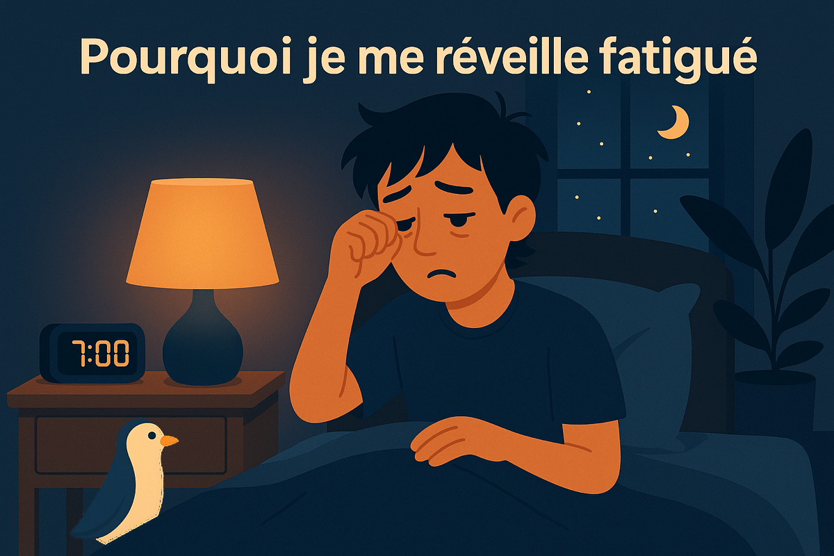 Pourquoi je me réveille fatigué tous les matins