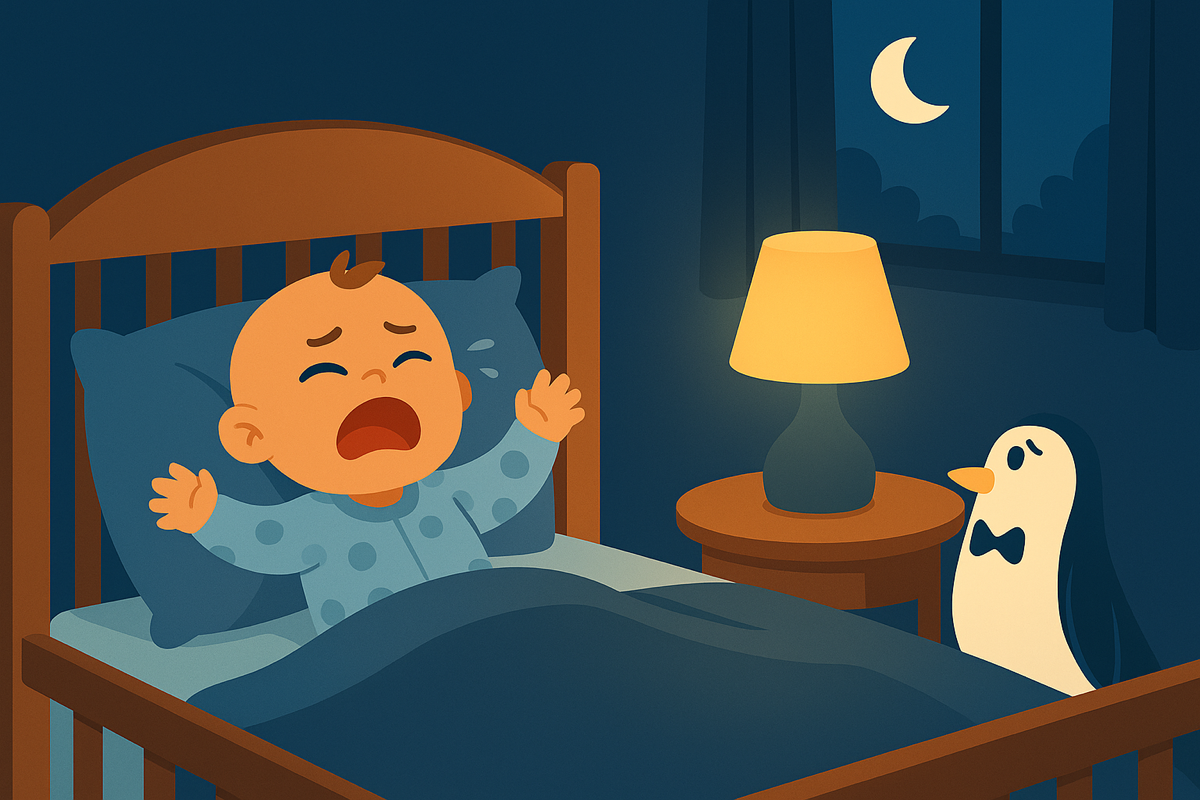 Mon bébé ne dort pas la nuit : pourquoi ?