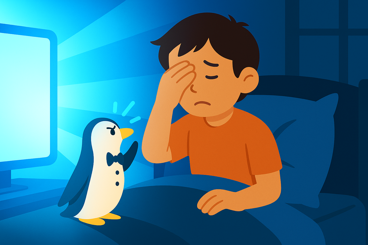 La lumière bleue est-elle toxique pour les enfants ?