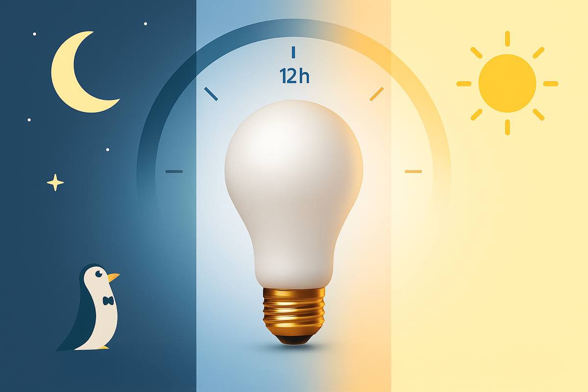 Éclairage circadien : qu’est-ce que ça veut dire ?
