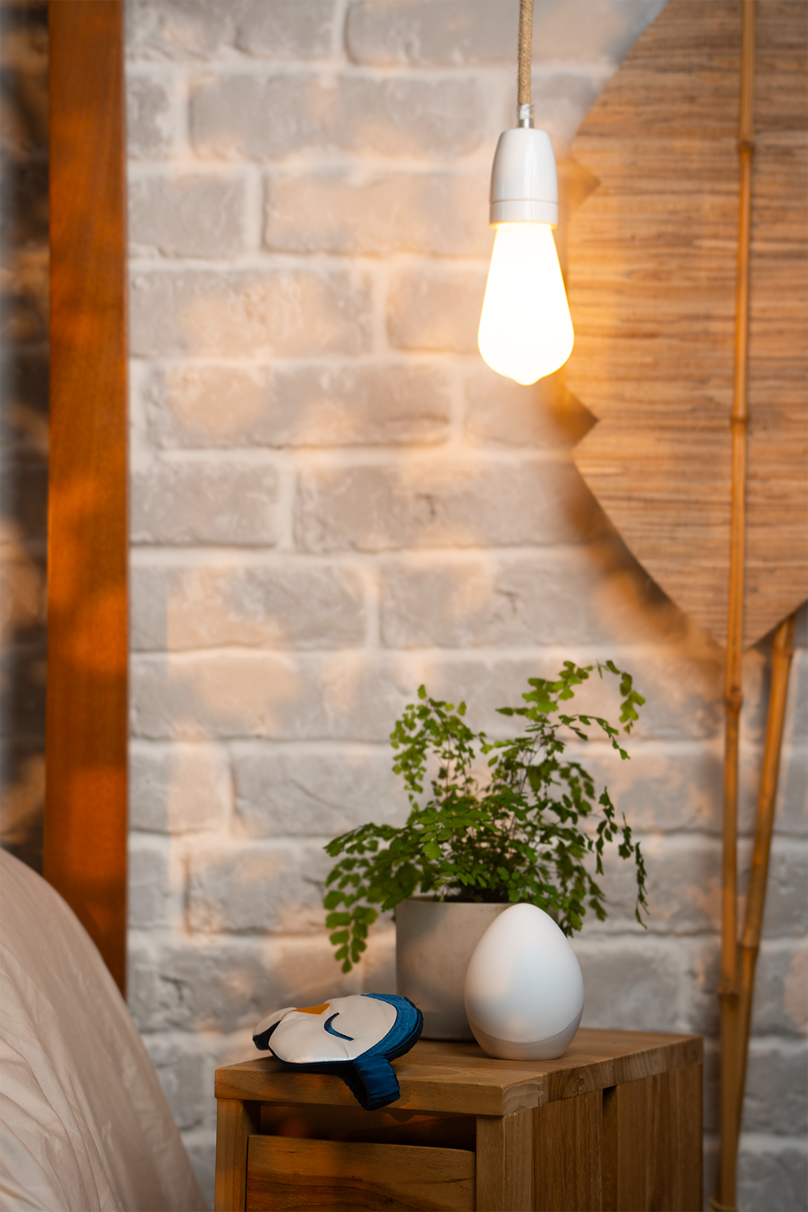 KIT: E27 Bulb (Oblong) + Central Remote Control & Alarm Clock (The Egg)