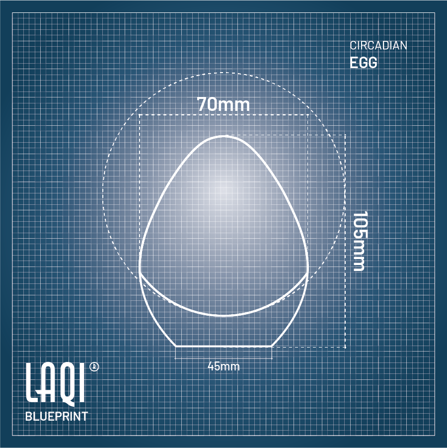 The Egg - Lampe & Passerelle de contrôle