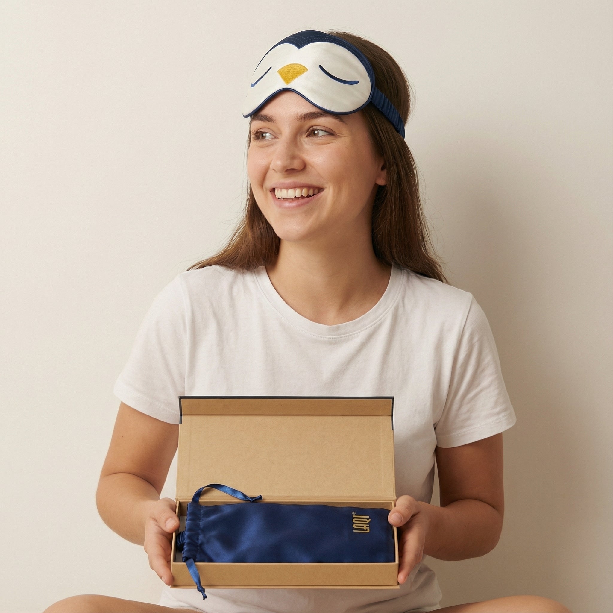 Night mask - Mulberry silk