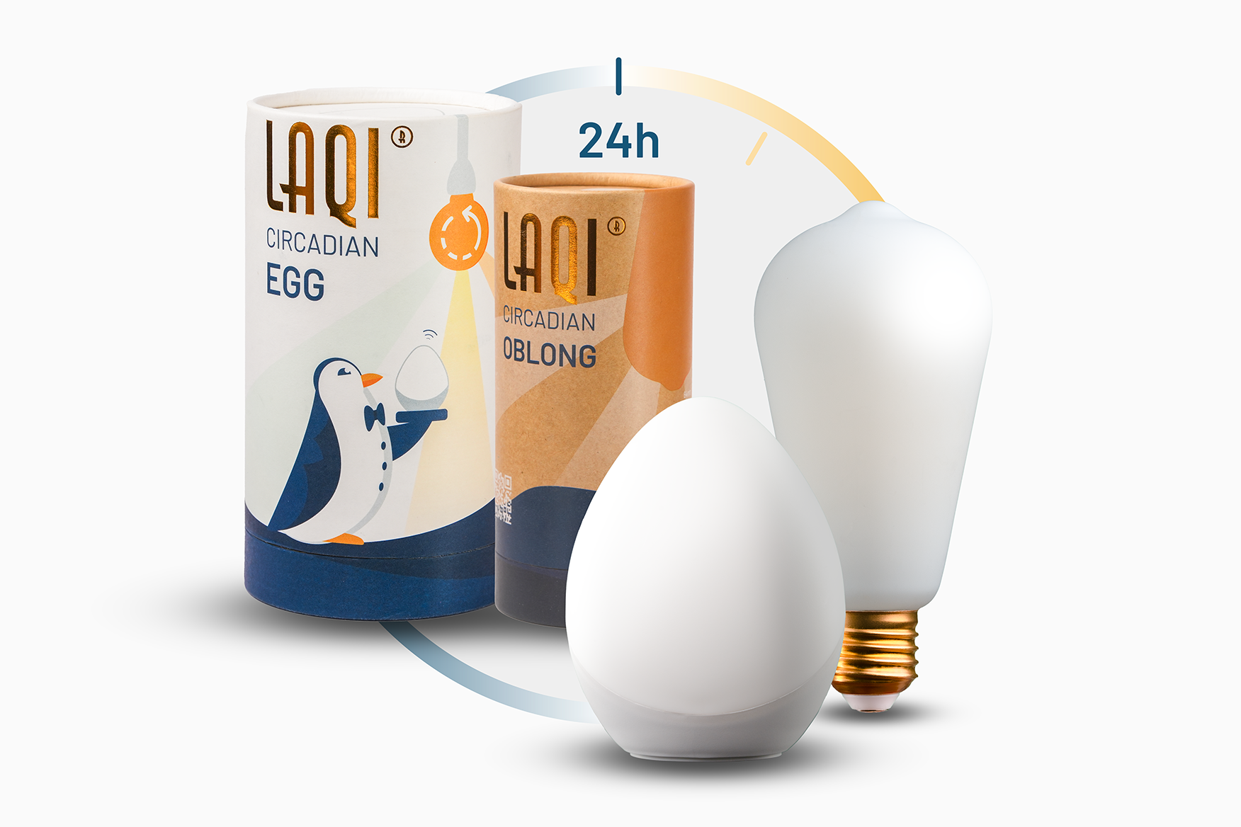 KIT: E27 Bulb (Oblong) + Remote Control & Dawn Simulator Alarm Clock