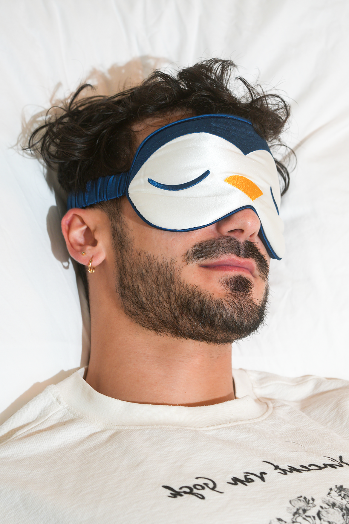 Night mask - Mulberry silk