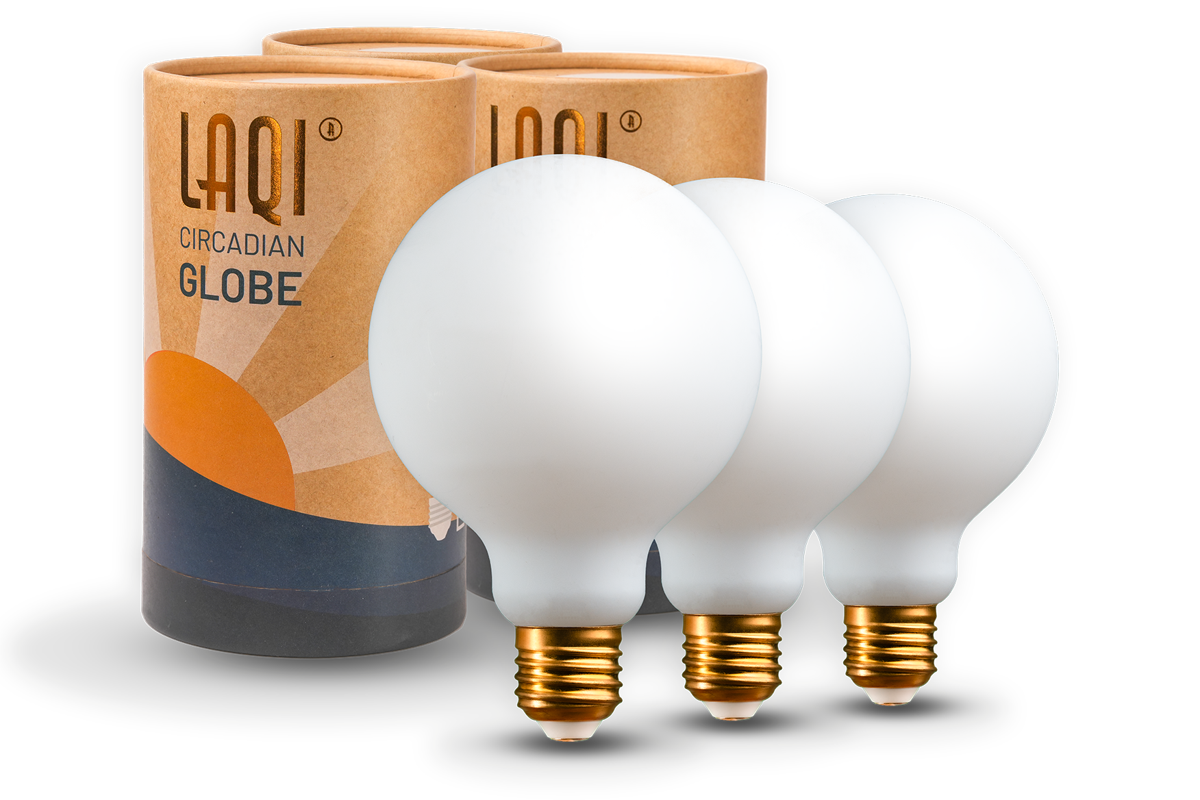 PACK : 3x Ampoules Circadiennes E27 (Globe)