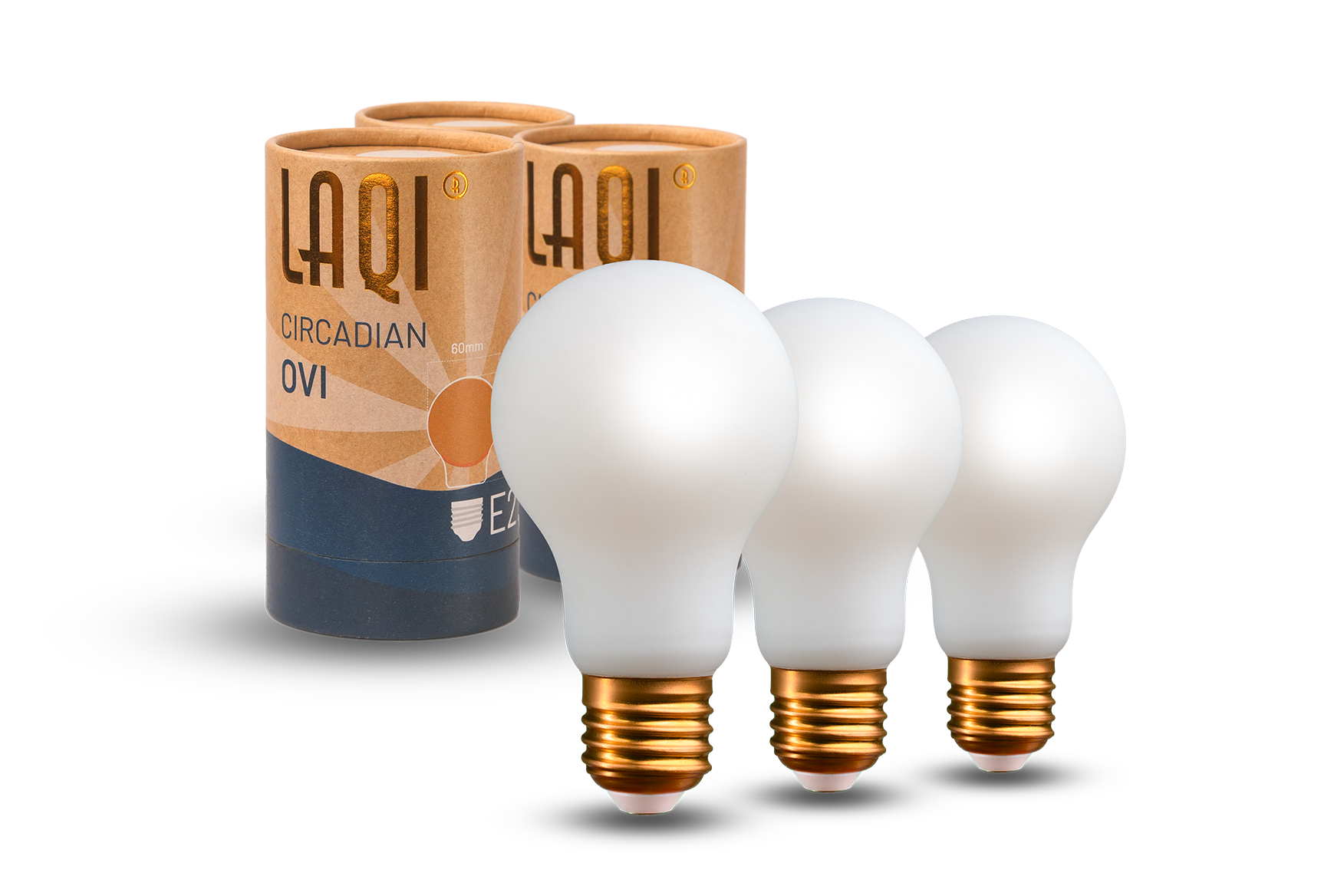 PACK : 3x Ampoules Circadiennes E27 (Ovi)